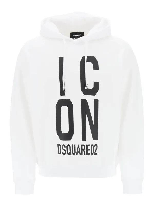 Dsquared Herren Fleece Weiß | online kaufen