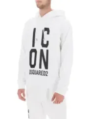 Dsquared Herren Fleece Weiß | online kaufen