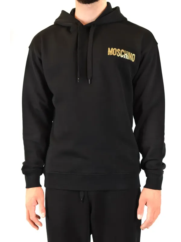 Moschino Herren Fleece Schwarz | online kaufen