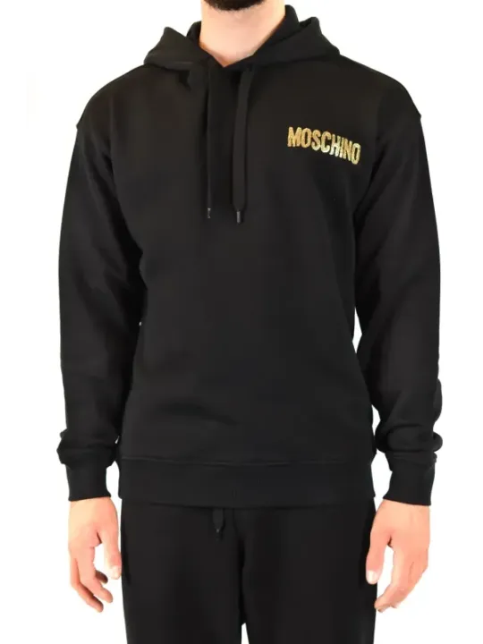 Moschino Herren Fleece Schwarz | online kaufen