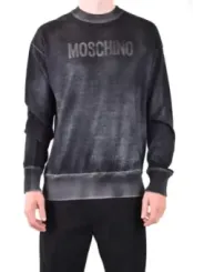 Moschino Herren Fleece Schwarz | online kaufen