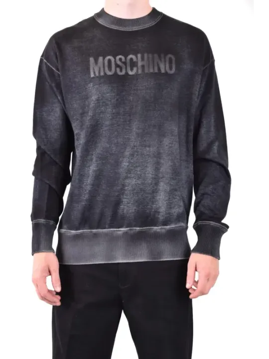 Moschino Herren Fleece Schwarz | online kaufen