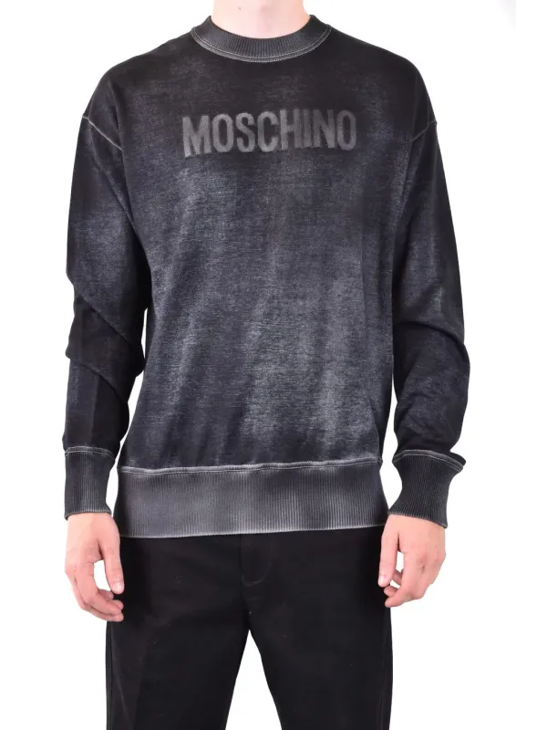 Moschino Herren Fleece Schwarz | online kaufen