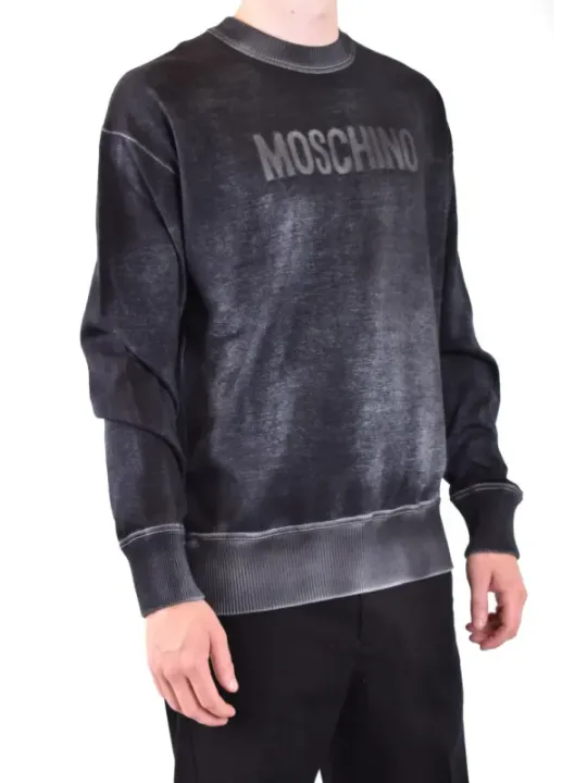 Moschino Herren Fleece Schwarz | online kaufen