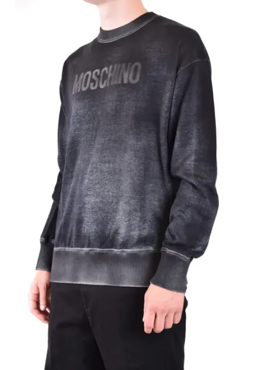 Moschino Herren Fleece Schwarz | online kaufen