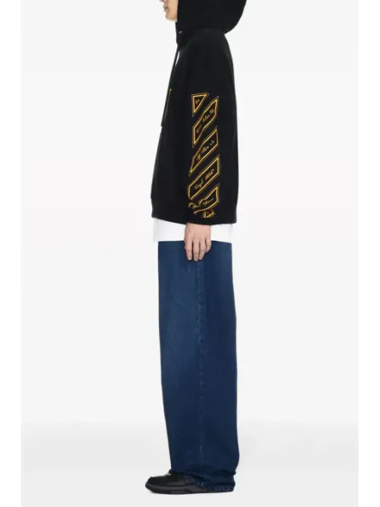 Off-White Herren Fleece Schwarz | online kaufen