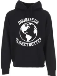 Dsquared Herren Fleece Schwarz | online kaufen