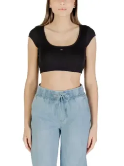 Tommy Hilfiger Jeans Top Schwarz | online kaufen