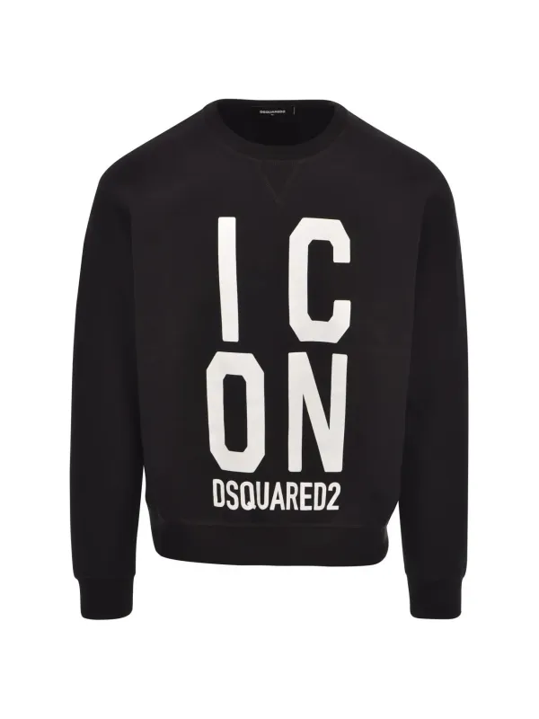 Dsquared Herren Fleece Schwarz | online kaufen