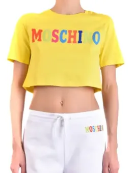 Moschino T-Shirt Gelb mieten - Flex-Fashion Verleih Shop