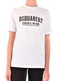 Dsquared2 T-Shirt Weiß mieten | Flex-Fashion Verleih-Shop