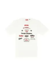 Diesel Herren T-Shirt Weiß | online kaufen
