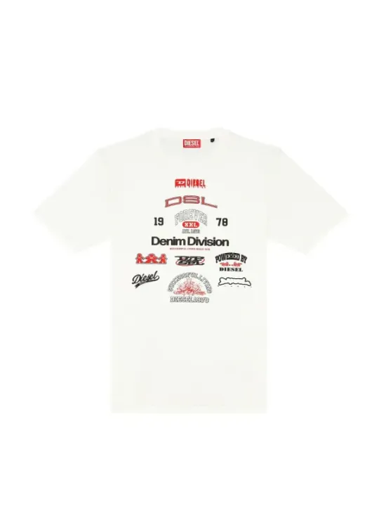 Diesel Herren T-Shirt Weiß | online kaufen