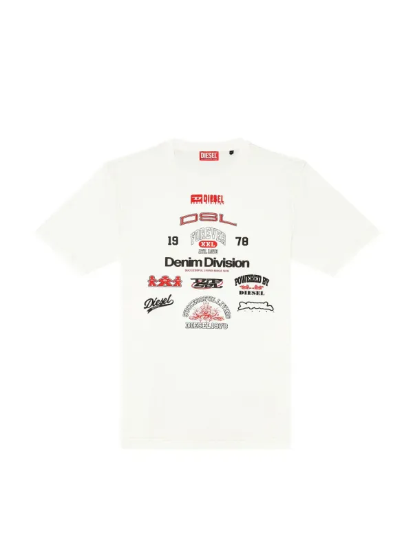 Diesel Herren T-Shirt Weiß | online kaufen