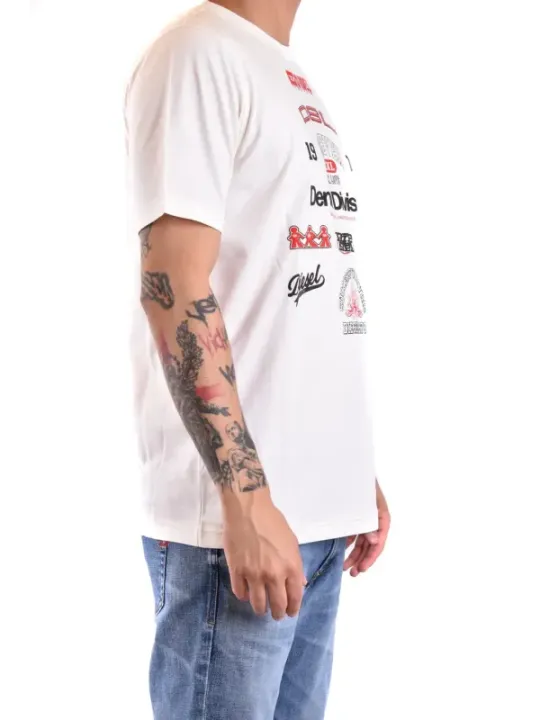 Diesel Herren T-Shirt Weiß | online kaufen