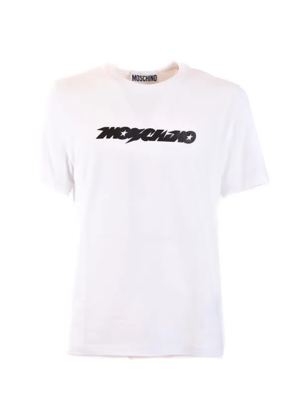 Moschino Herren T-Shirt Weiß | online kaufen