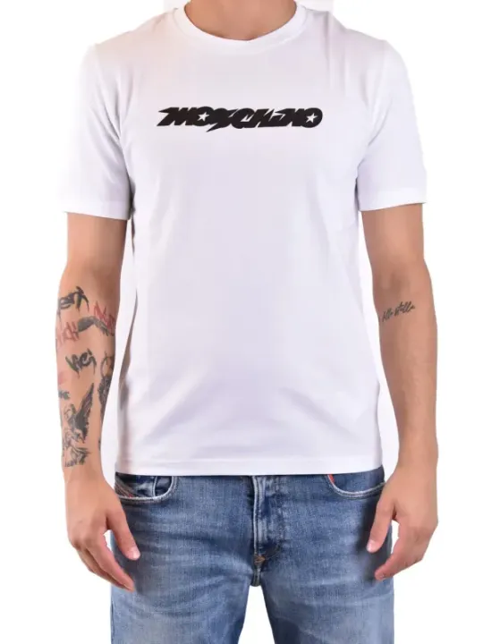 Moschino Herren T-Shirt Weiß | online kaufen