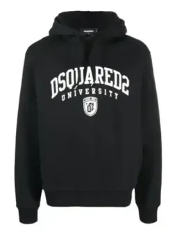 Dsquared Herren Fleece Schwarz mieten | Flex-Fashion Verleih