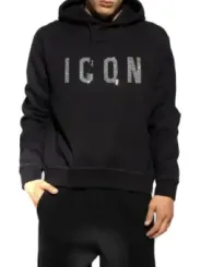 Dsquared Herren Fleece Schwarz | online kaufen