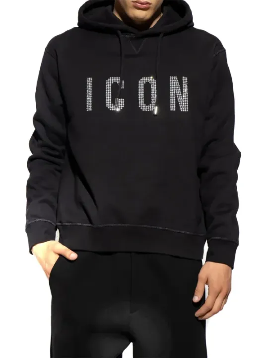 Dsquared Herren Fleece Schwarz | online kaufen