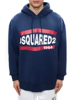Dsquared Herren Fleece Blau | online kaufen