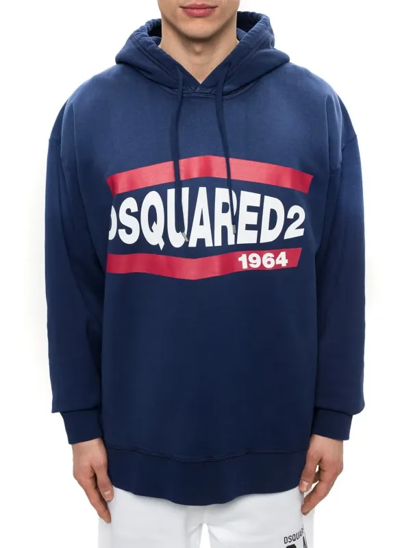 Dsquared Herren Fleece Blau | online kaufen