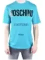 Moschino Herren T-Shirt Azurblau | online kaufen
