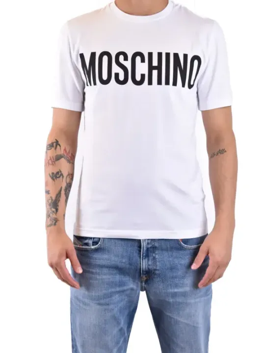 Moschino Herren T-Shirt Weiß | online kaufen