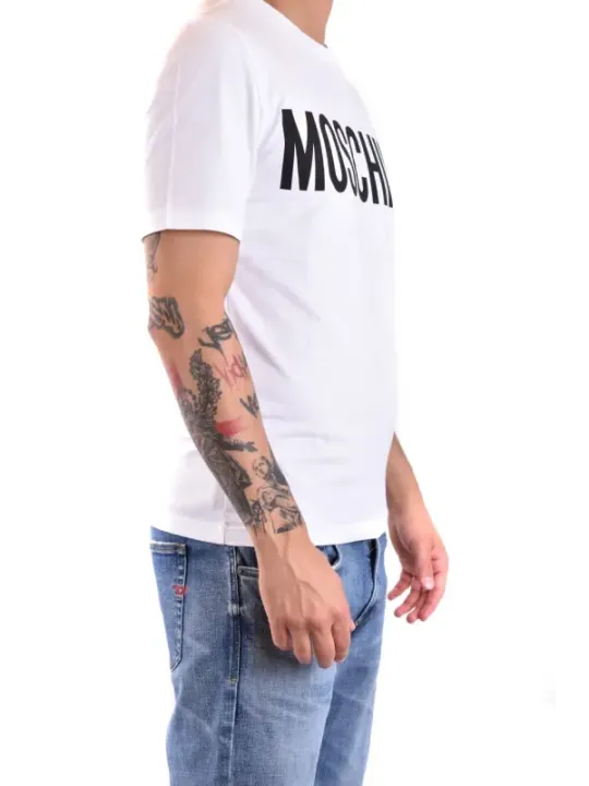 Moschino Herren T-Shirt Weiß | online kaufen