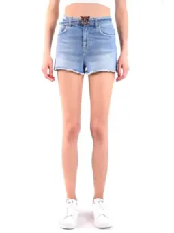 Azurblau Pinko Shorts mieten – Flex-Fashion Verleih