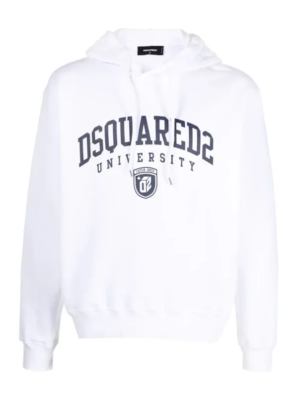 Dsquared Herren Fleece Weiß | online kaufen