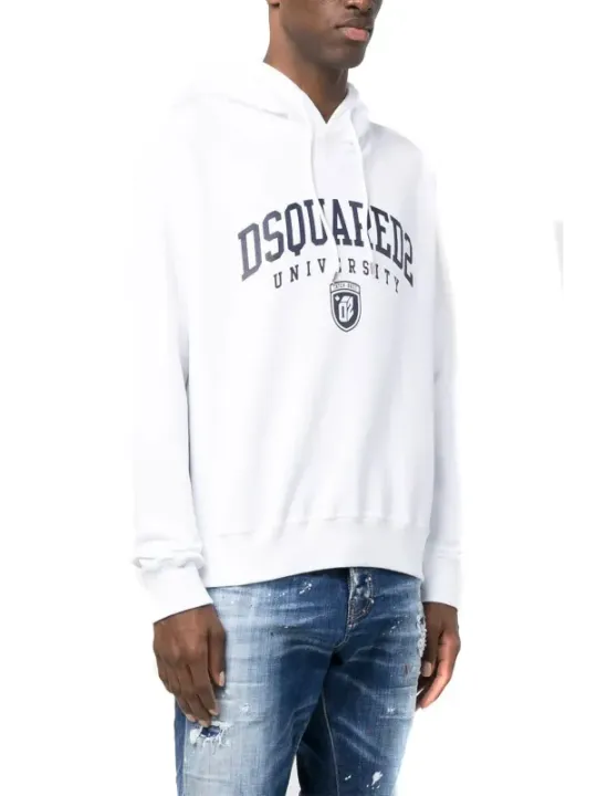 Dsquared Herren Fleece Weiß | online kaufen