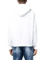 Dsquared Herren Fleece Weiß | online kaufen