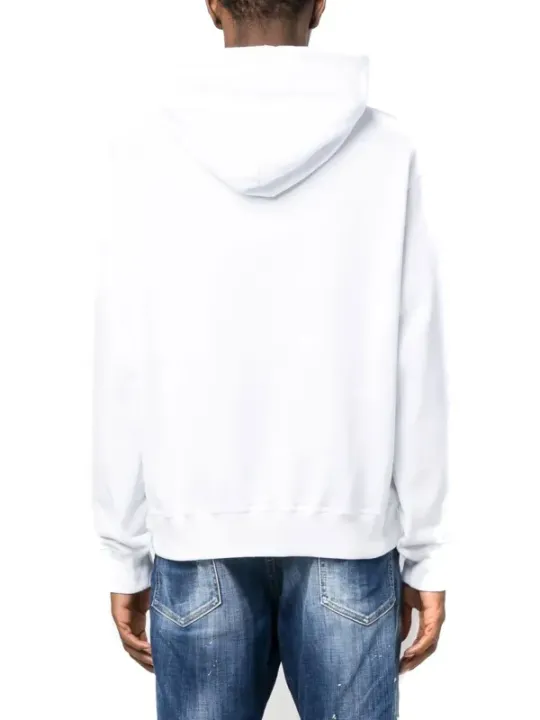 Dsquared Herren Fleece Weiß | online kaufen