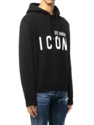 Dsquared Herren Fleece Schwarz | online kaufen