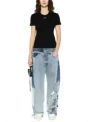 Off-White T-Shirt Schwarz | online kaufen