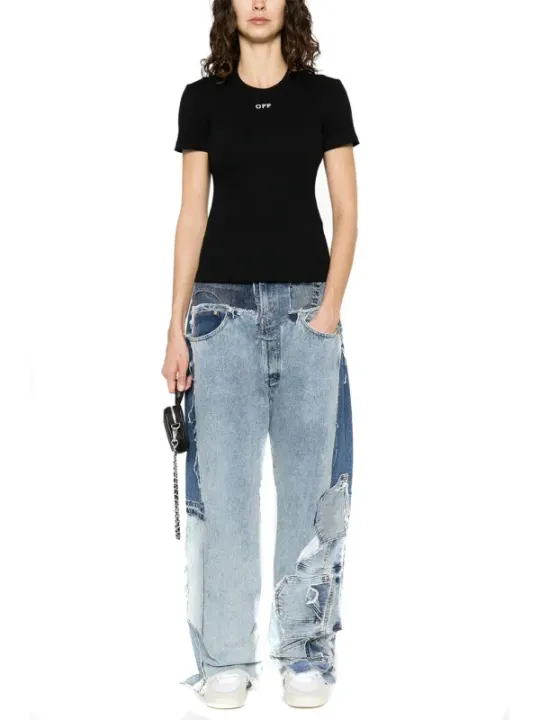 Off-White T-Shirt Schwarz | online kaufen