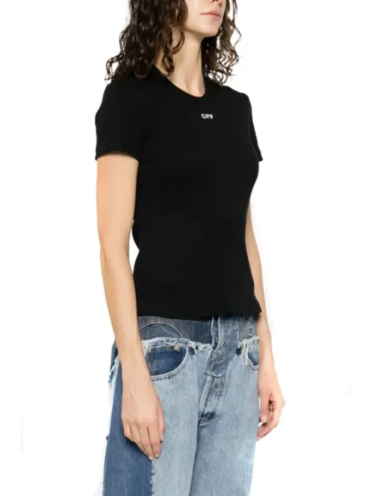 Off-White T-Shirt Schwarz | online kaufen