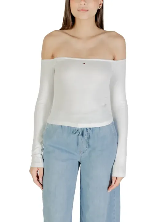 Tommy Hilfiger Jeans Top Weiß | online kaufen