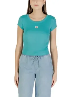 Calvin Klein Azurblau T-Shirt mieten | Flex-Fashion Verleih