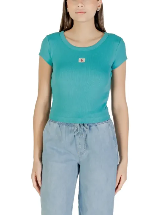 Calvin Klein Jeans T-Shirt Azurblau | online kaufen