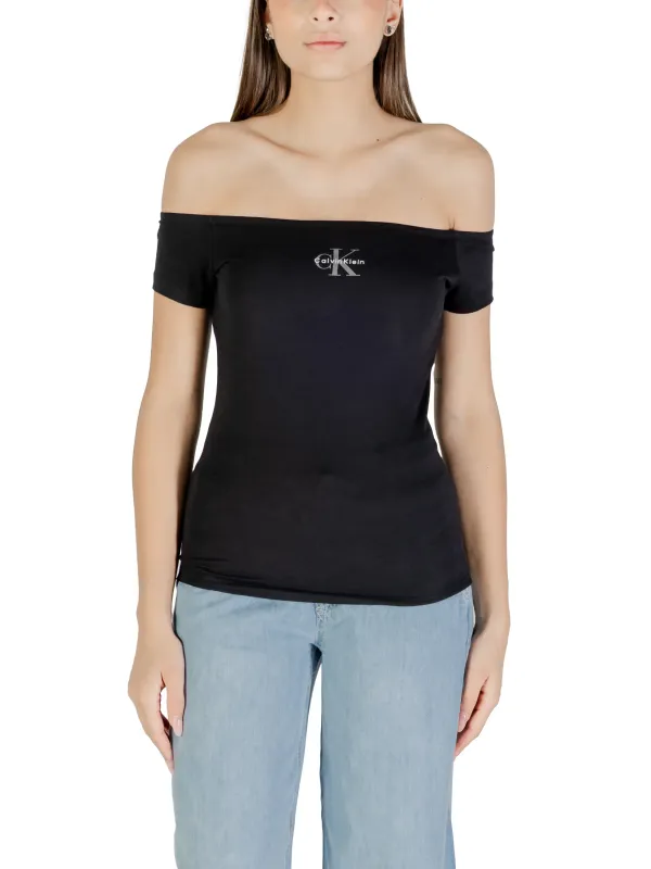 Calvin Klein Jeans Top Schwarz | online kaufen