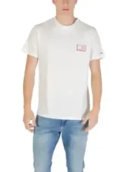 Tommy Hilfiger Jeans Herren T-Shirt Beige | online kaufen