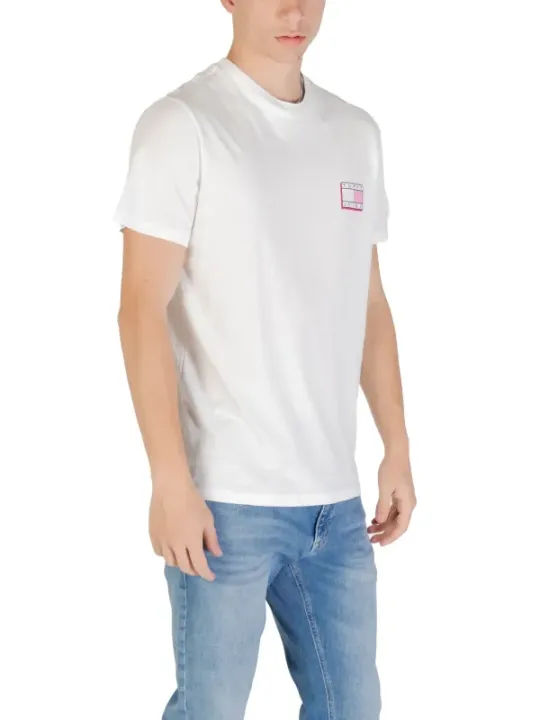 Tommy Hilfiger Jeans Herren T-Shirt Beige | online kaufen