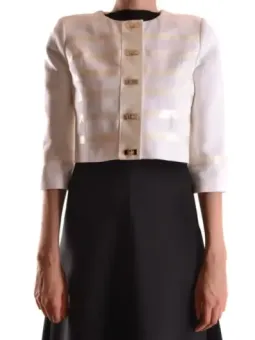 Elisabetta Franchi Kostümjacken Weiß | online kaufen