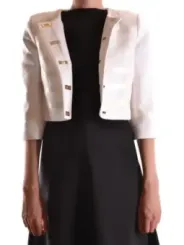 Elisabetta Franchi Kostümjacken Weiß | online kaufen