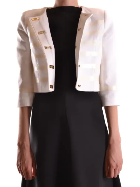 Elisabetta Franchi Kostümjacken Weiß | online kaufen