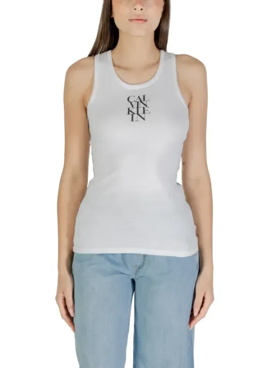 Calvin Klein Tanktops Weiß mieten - Flex-Fashion Verleih