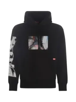 Diesel Herren Fleece Schwarz | online kaufen