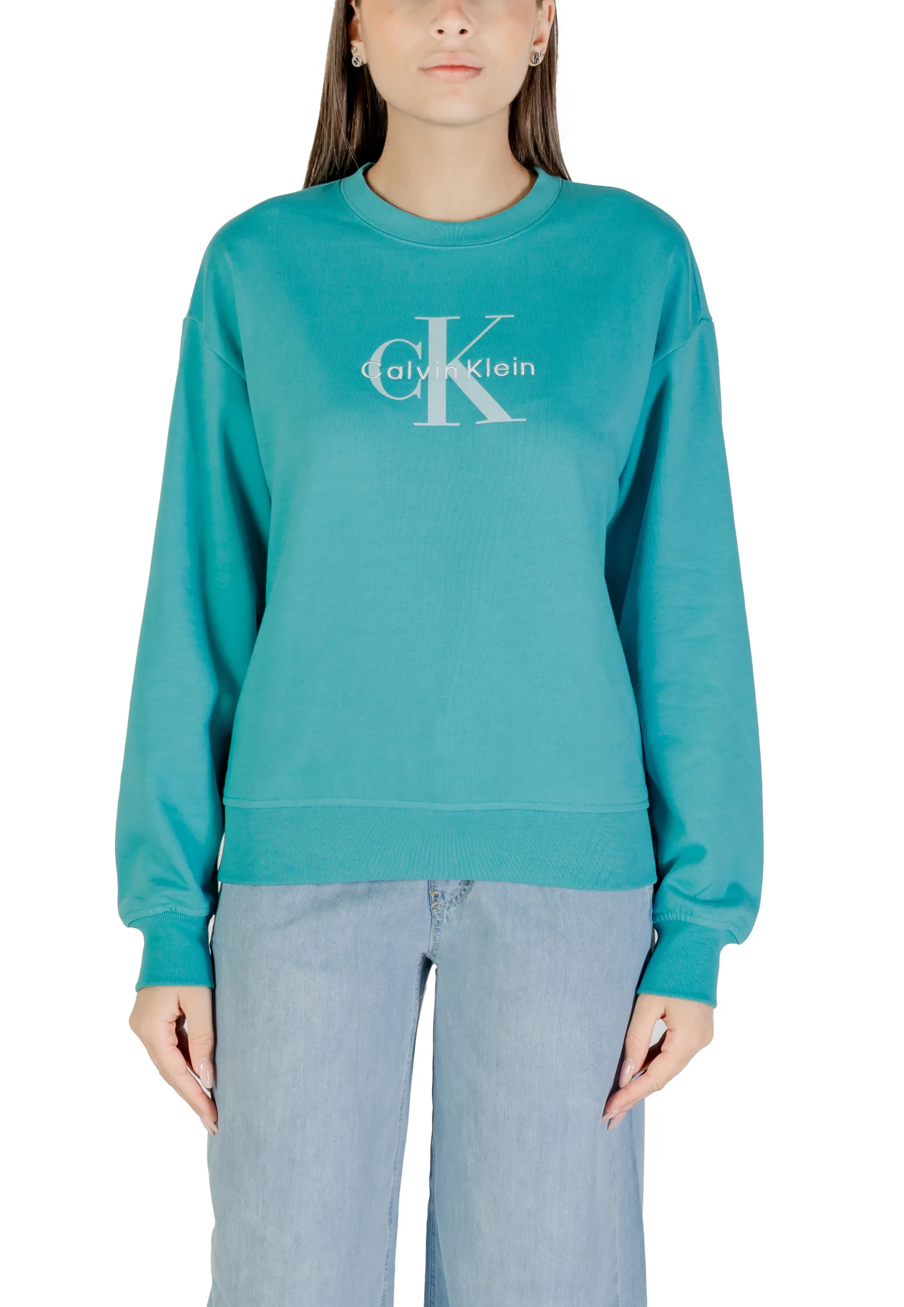 Fleece Azurblau 487057